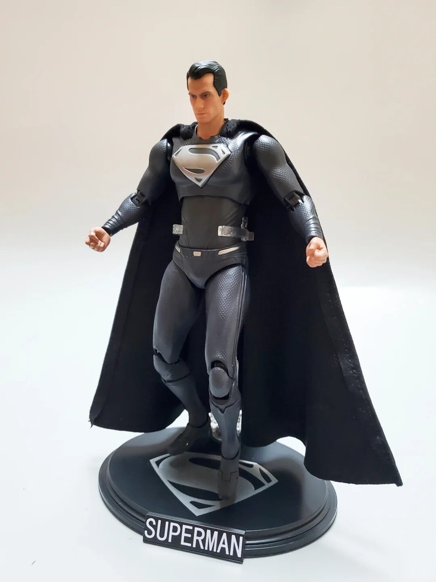 NEW Fondjoy DC Justice League 1:9 Scale Black Superman 7
