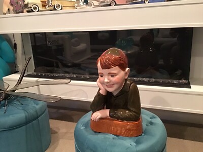 1998 CERAMIC ''STAR JARS''- ''SPANKY-LITTLE RASCALS'' COOKIE JAR