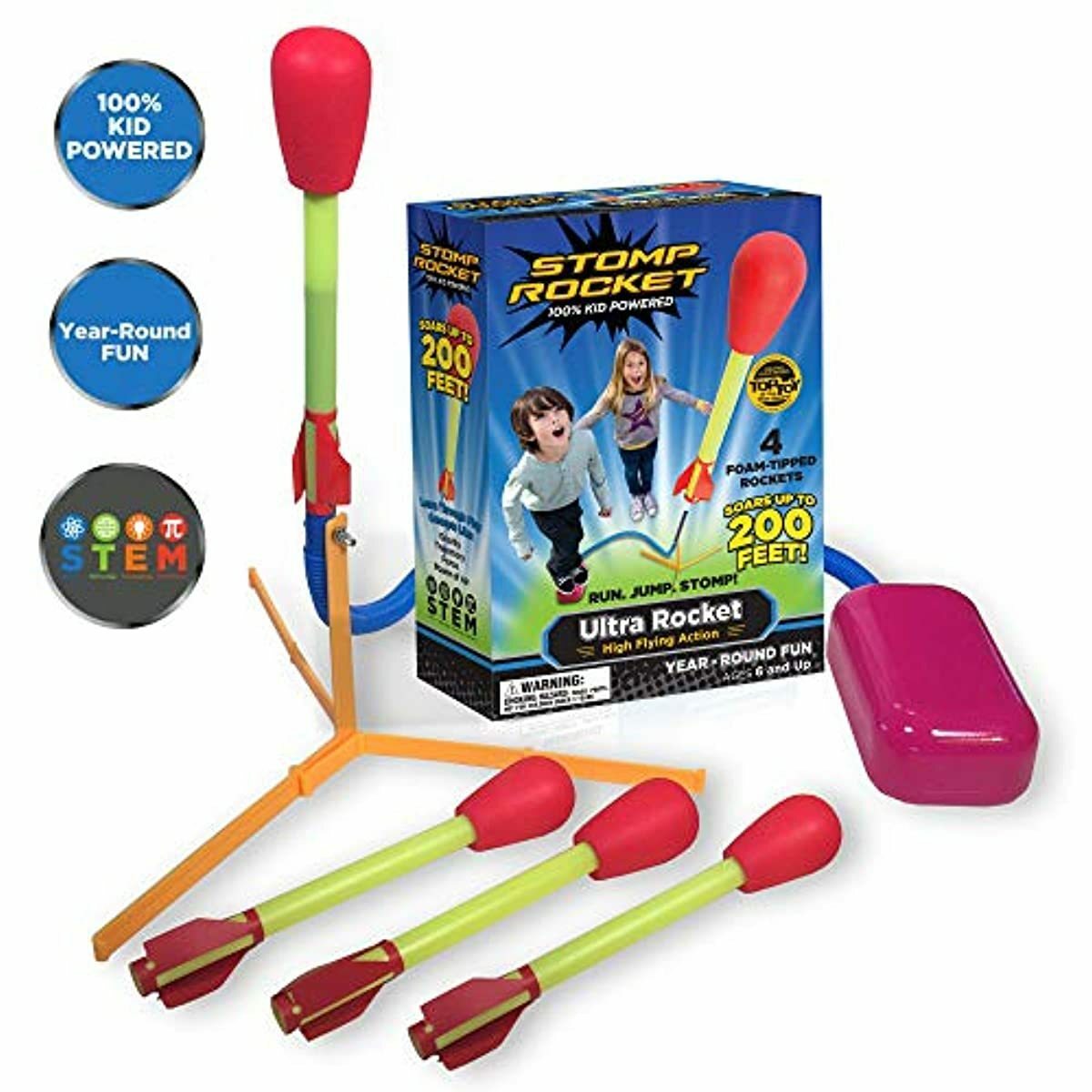 stomp rocket extreme rocket 6 rockets