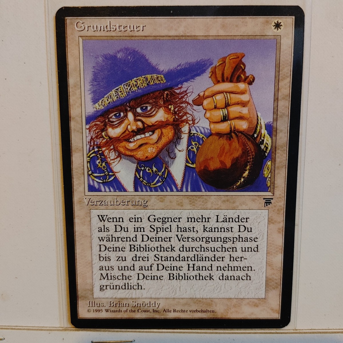 LAND TAX (GERMAN) --- MTG -- FOREIGN BLACK BORDER --- NM | eBay