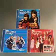 Disney's Karaoke Series 3 💿 LOT: High School Musical 3, Camp Rock, Frozen VG+