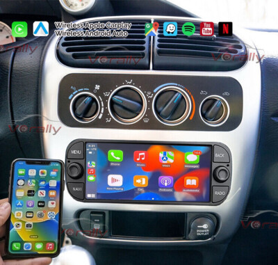 6.86'' Android 13 For 2000-2005 Dodge Neon Apple Carplay Radio GPS Navi FM SWC BT