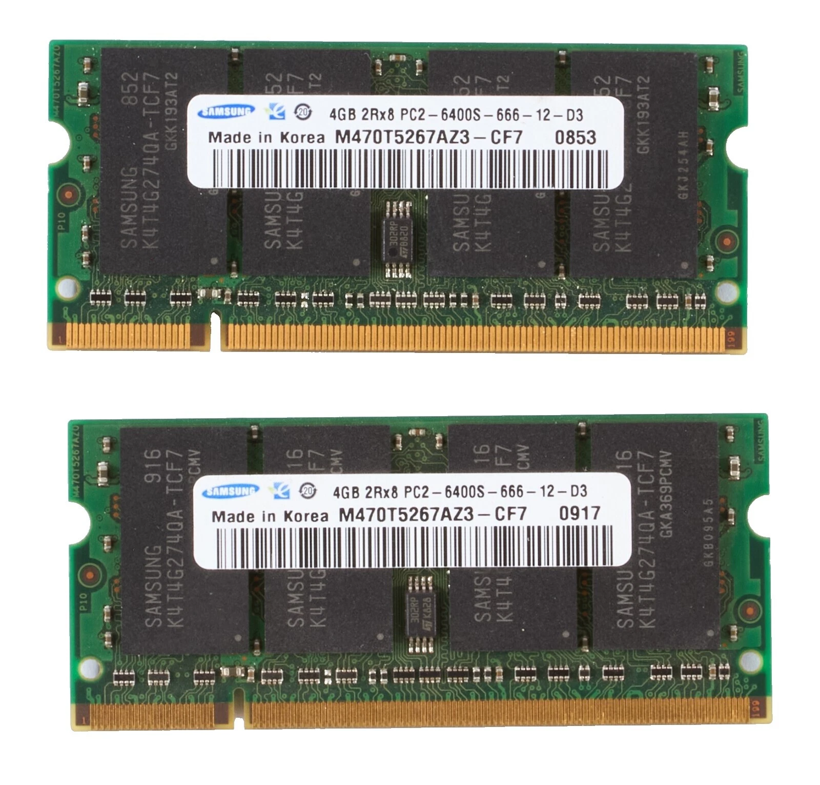 Samsung DDR2 SDRAM 4 GB Capacity per Module DIMM Computer Memory (RAM)