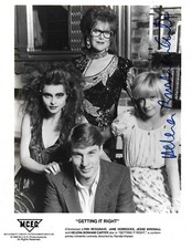 Helena Bonham Carter "Getting It Right" Autogramm signed 20x25 cm Bild s/w