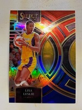 LISA LESLIE Sparks 2024 Panini Select WNBA RED AND BLUE Prizm # 122/399