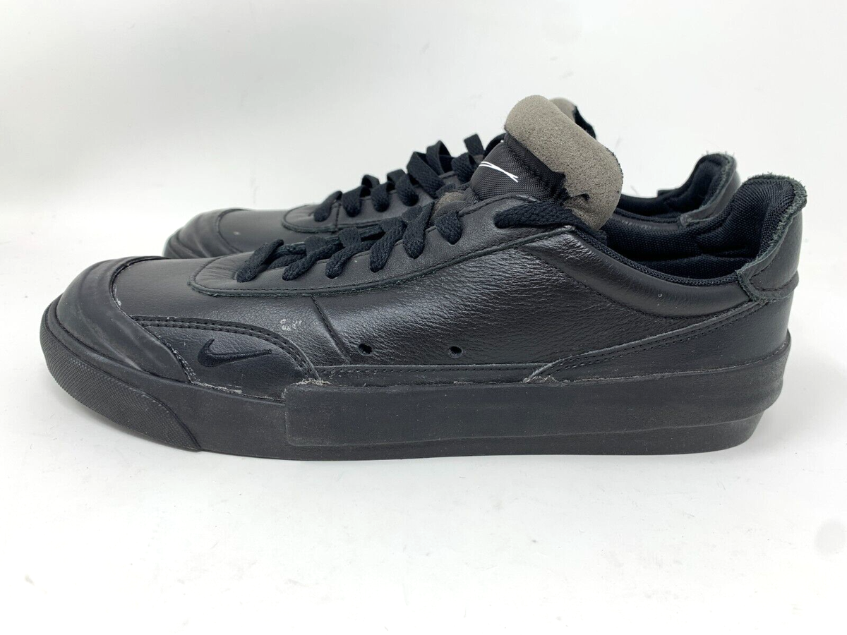 Nike Drop Type LX Men Triple Black Classic Tennis Shoe Sneaker  CN6916-001