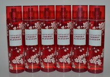 6 NEW BATH  BODY WORKS JAPANESE CHERRY BLOSSOM FRAGRANCE MIST SPRAY SPLASH 8OZ