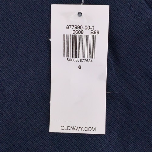 Old Navy Girls Size 6 Ink Blue Skinny School Uniform Pants NWT - Picture 3 of 5