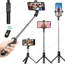 Smartphone Selfie Stick Bluetooth Stativ Teleskop Stange Fernbedienung Handy DHL