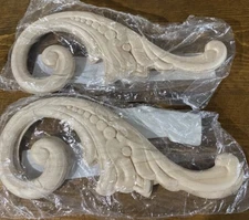 Birch Appliqué/ Tulip Design/ 4 Pieces And Extra Square Appliqué Bonus