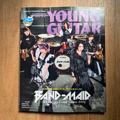 BAND-MAID Epic Narratives Interview Magazine YG 2024 11 Score Miku