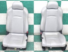 Wear 06 350z Convertible Gray Leather Heated Dual Power Front Bucket Seats Wear 06 350z Convertible Gray Leather Heated Dual Power Front Bucket Seats