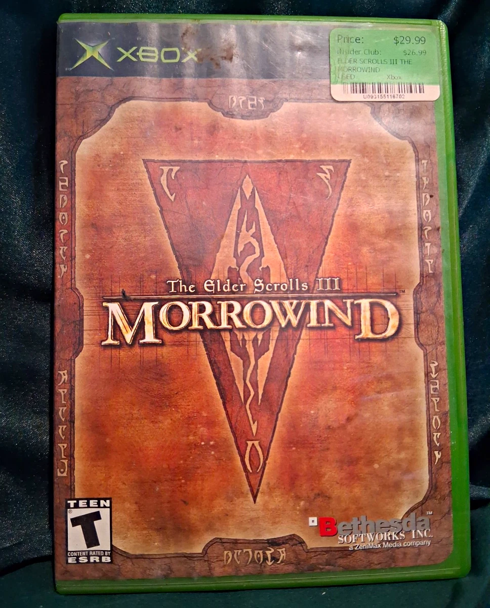 The Elder Scrolls III: Morrowind Rating T-Teen Video Games for
