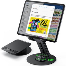 Tablet Stand Adjustable, Tablet Holder for 4-15.6 Inch Tablet