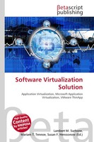Lambert M. Surhone (U. A.) | Software Virtualization Solution | Taschenbuch