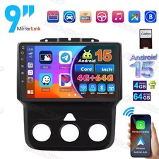 64GB For Dodge Ram 1500 2500 3500 2013-2018 Car Stereo Radio Carplay Android 15