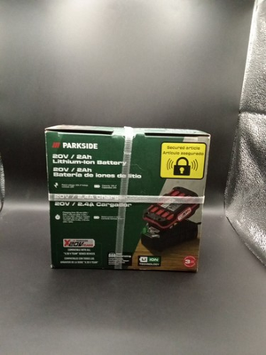 #ad New Parkside 20V 2Ah Battery PAP 20 B1 PLG 20 C1 Charger $50.00