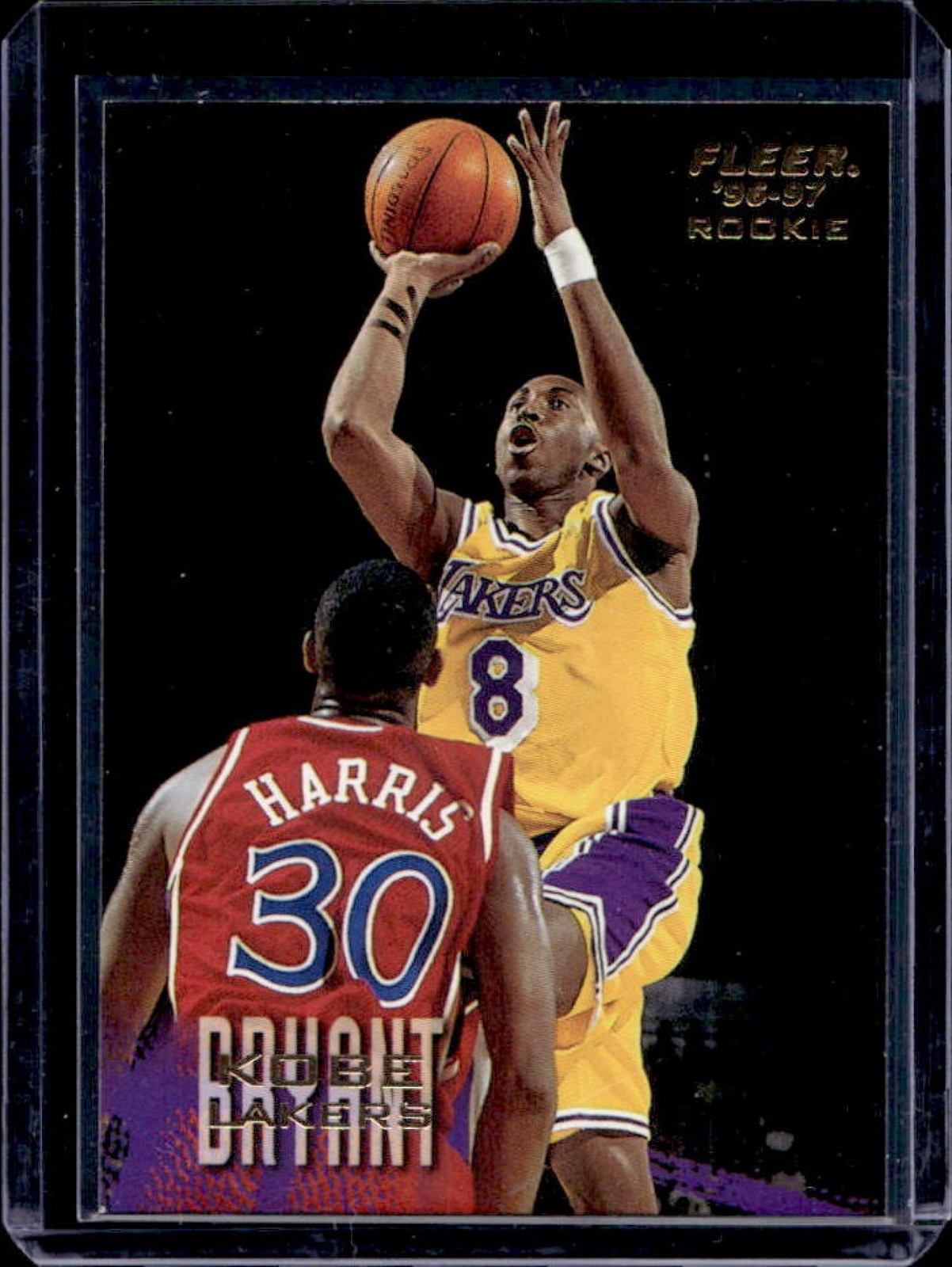 1996-97 Fleer Kobe Bryant Rookie RC #203 Lakers