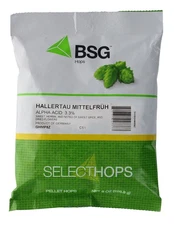 Hallertau Mittelfruh (GR) Hop Pellets 8 oz