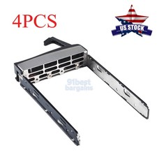 4PCS Supermicro MCP-220-00075-0B Hot-Swap 3.5" SATA SAS Hard Drive Caddy