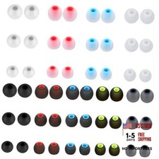 54Pcs Earbud Replacement Tips Ear Bud Rubber Tips S M L 27Pairs Silicone