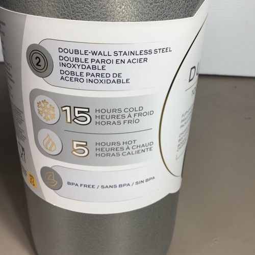 NEU Manna Doppeldeckel Edelstahl Kanne 100 Unzen - Doppelwandig 15 Stunden Kalt /5 Std Heiß - Bild 7 von 7