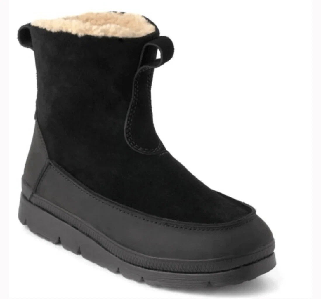Manitobah WP Mesa Pull On Waterproof Winter Boots Black Men’s 9 EUR42 NEW
