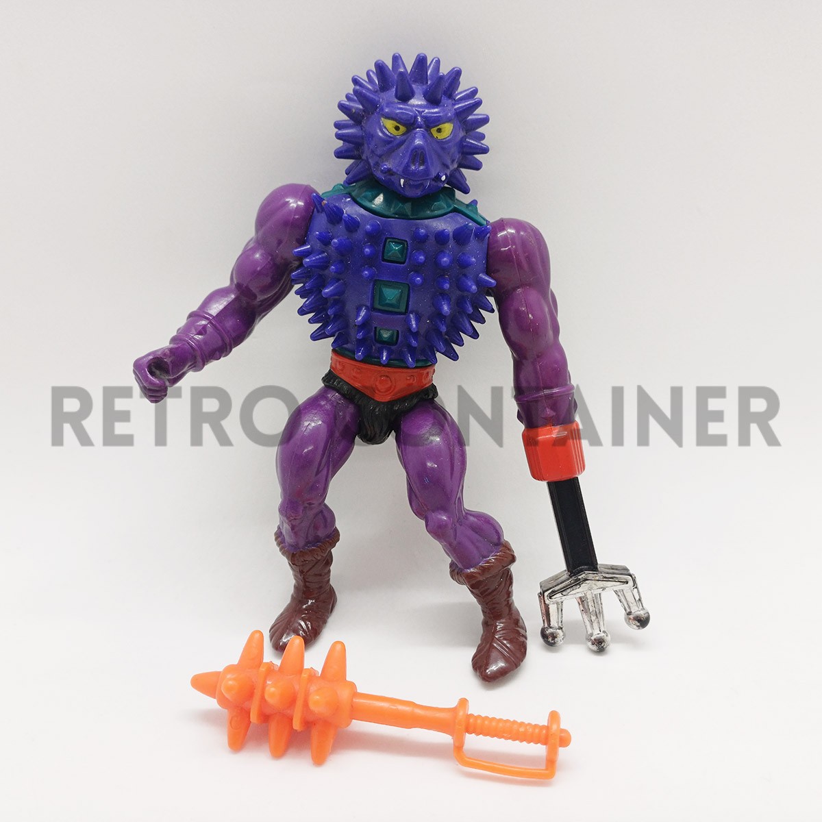 MOTU HE-MAN and the Masters of the Universe - SPIKOR - Complete Vintage Figure