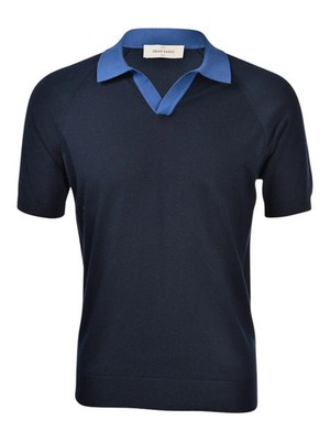 Gran Sasso Herren Poloshirt 57165/18045 598 blau