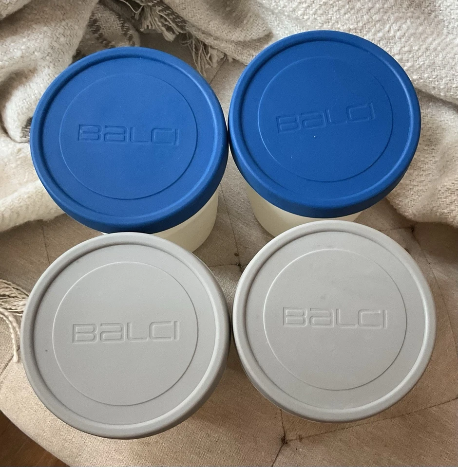 Recipientes de sorvete Balci com tampas herméticas, conjunto de 4 - Imagem 3 de 4