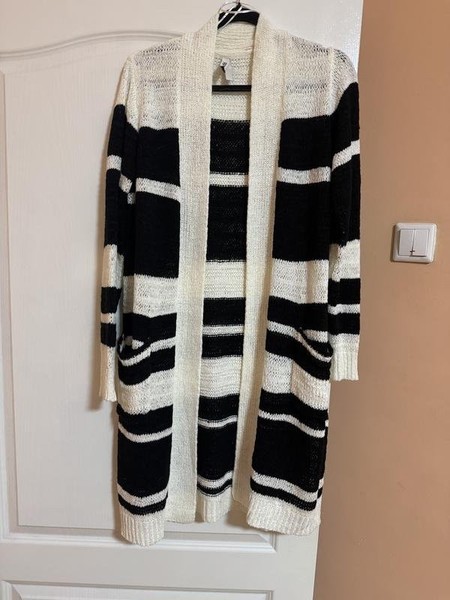 Women Etam Sweater White Acrylic 40 / L / 48