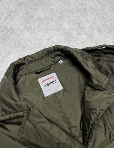 Aspesi Multipocket Nylon Insulated Womens Belted Coat Size XL - Picture 8 of 11