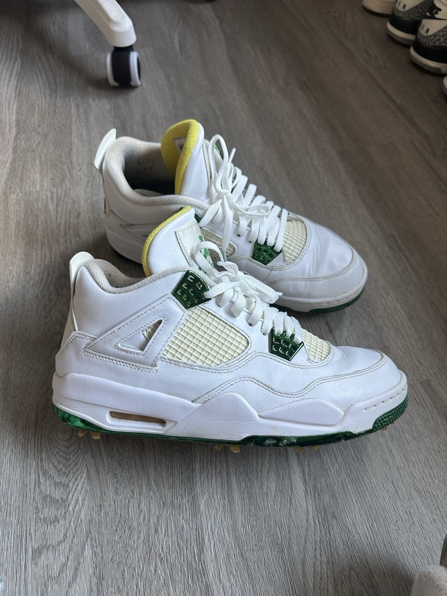 Air Jordan Golf Masters Tournament Metallic Green Size 10 CZ2439