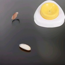 Eierpiekser Spiegelei Motiv 5,5x3x5,5 Eierstecher Eierdorn Eierpicker🌸Neu&ORP🌸