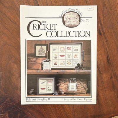 The Cross-Eyed Cricket Sampling II Folk Art Sampler Cross Stitch Leaflets 70