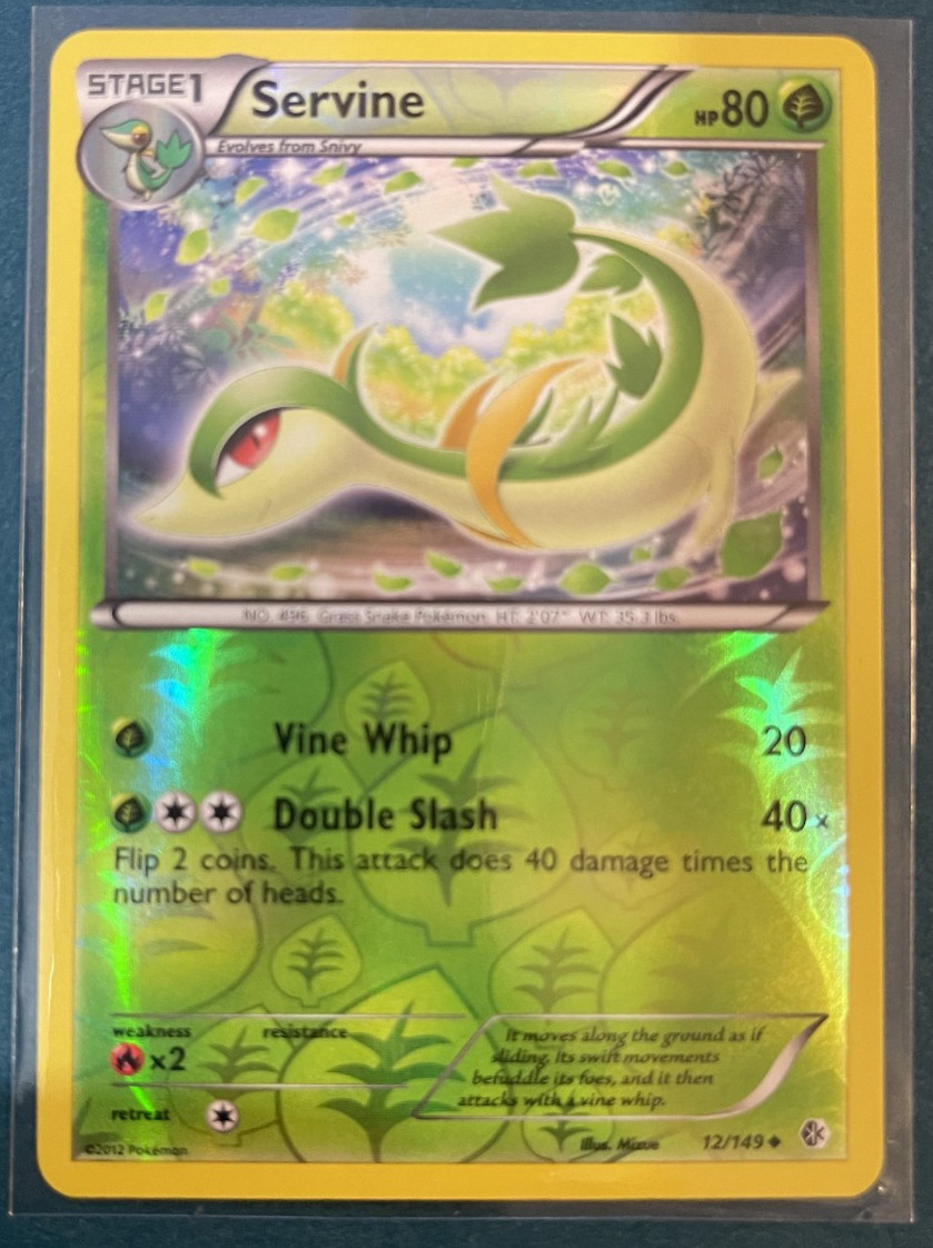 Servine - 12/149 - Reverse Holo - Boundaries Crossed NM
