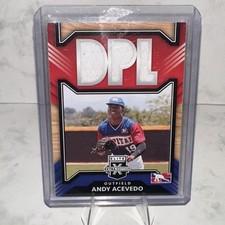 2022 Panini Elite Extra Edition - Dpl Material Andy Acevedo #DM-AA (MEM, RC)