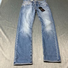Levis 501 Original Premium Men's Jeans Size 30x32 Blue Button Fly Straight NWT