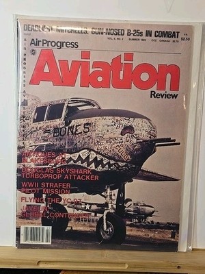 Air Progress Aviation Review Magazine, Summer 1982 B-25 - VG