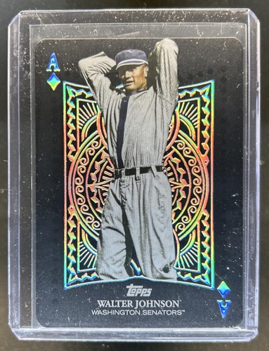 2026 Topps Series 1 Walter Johnson Base (RAW)