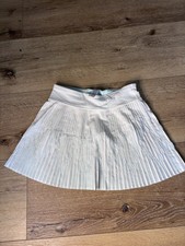 Girls White Ivivva Pleated Skirt Size 8