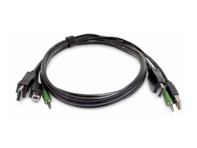 StarTech SK2DPMMKVM10TAA 10ft Dual-DisplayPort KVM Cable