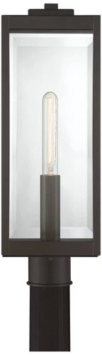 Quoizel Westover 20 1/2" High Bronze Outdoor Post Light - Picture 4 of 5