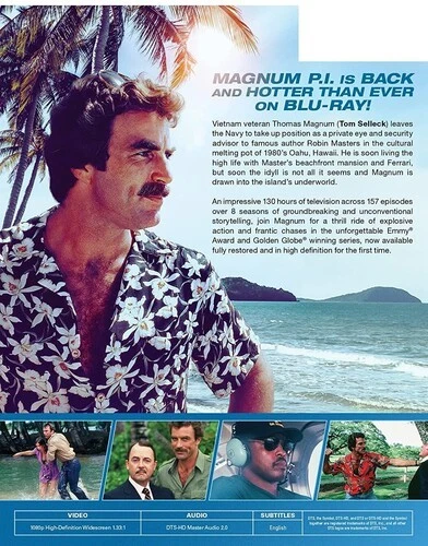 Magnum, P.I.: The Complete Series [New Blu-ray] Boxed Set - Image 3 of 4