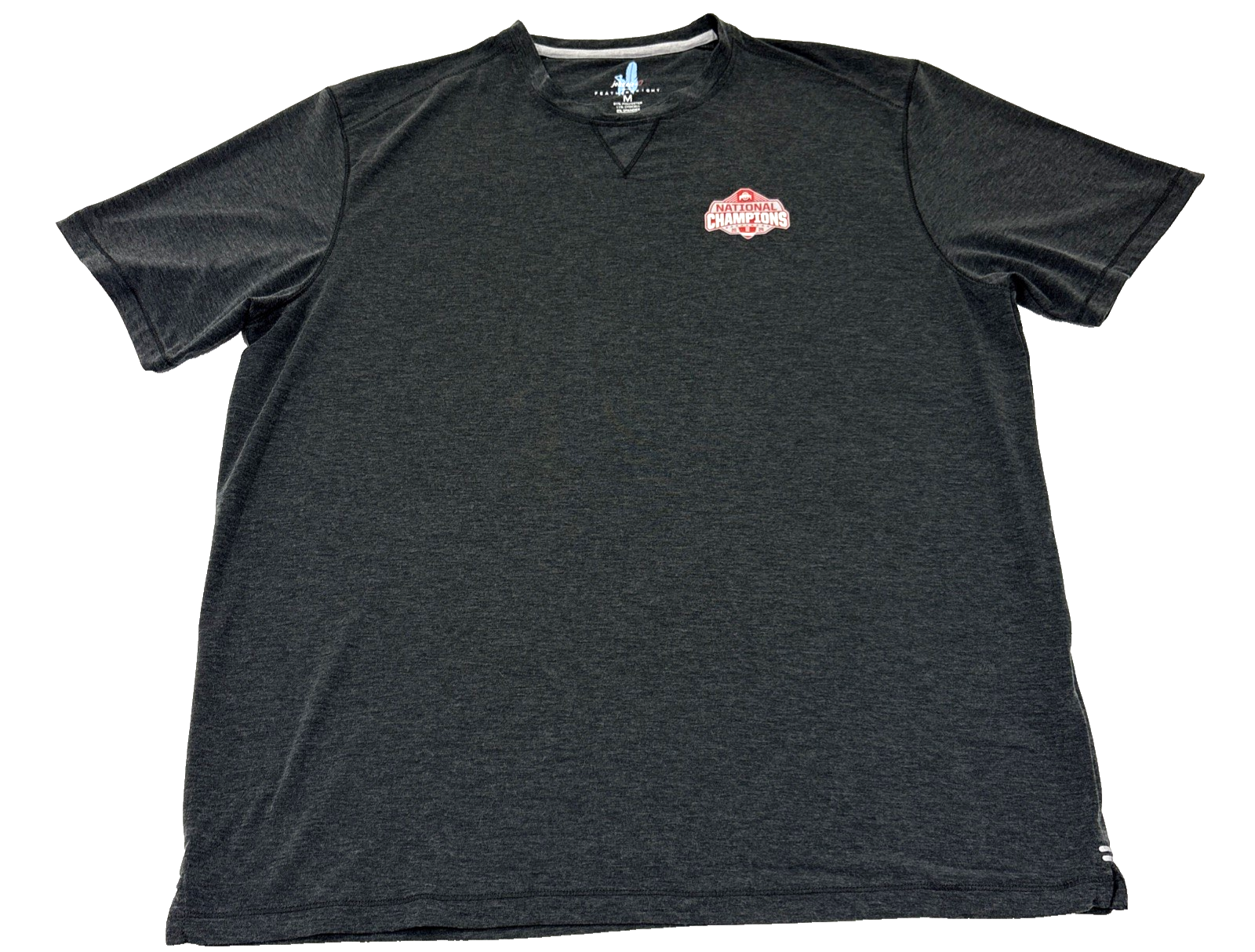 Johnnie O Featherweight Performance Shirt Mens M Ohio State Champions 2024 EUC
