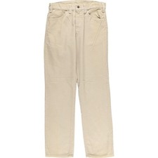 Vintage 1980'S Levi's 519-1522 White Tab Corduroy Pants Made in USA Men's Si...