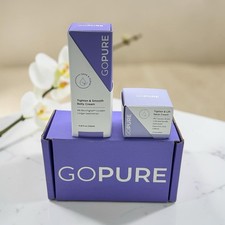 GoPure Tighten Smooth Belly Cream Neck Cream NEW Sealed Exp. 3/28