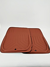 Fh Group Faux Leather Deep Dish Car Floor Mats Universal Fit Trim-to-fit