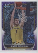2022-23 Bowman U Chrome Purple Shimmer Refractor Hunter Dickinson #36 0bz6