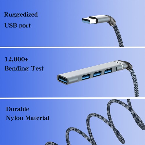 Multiple Adapter Laptop Port USB Docking Station Expander Ports Hub - 第 9/10 張圖片